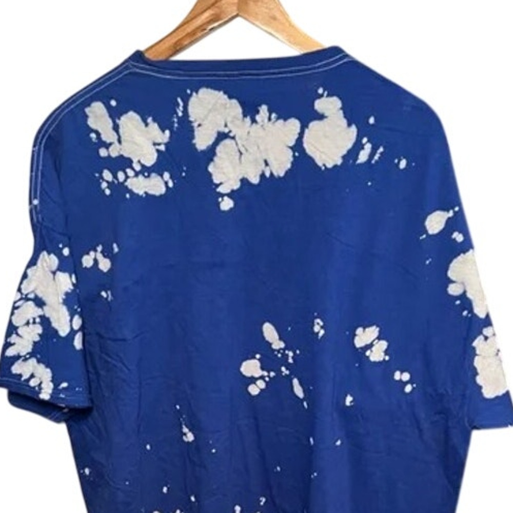 Metallica Vintage Style In Vertigo You Will Be TyeDye ShortSleeve Shirt L Blue - Picture 6 of 15